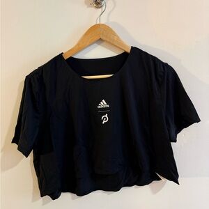 Adidas Peloton Black Activewear Top